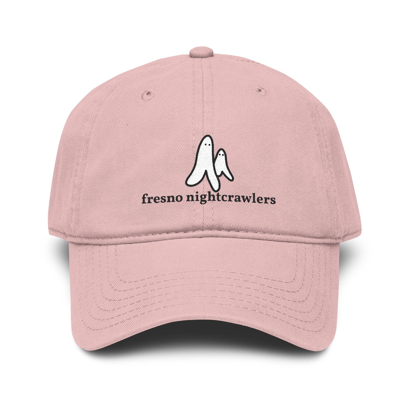 Embroidered Fresno Nightcrawlers Doodle Washed Baseball Cap