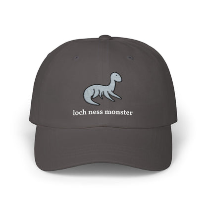 Embroidered Loch Ness Monster Nessie Doodle Dad Hat