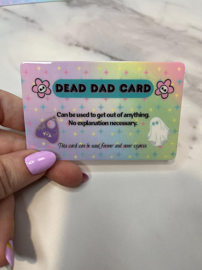 Dead Dad/Mom/Parents Card