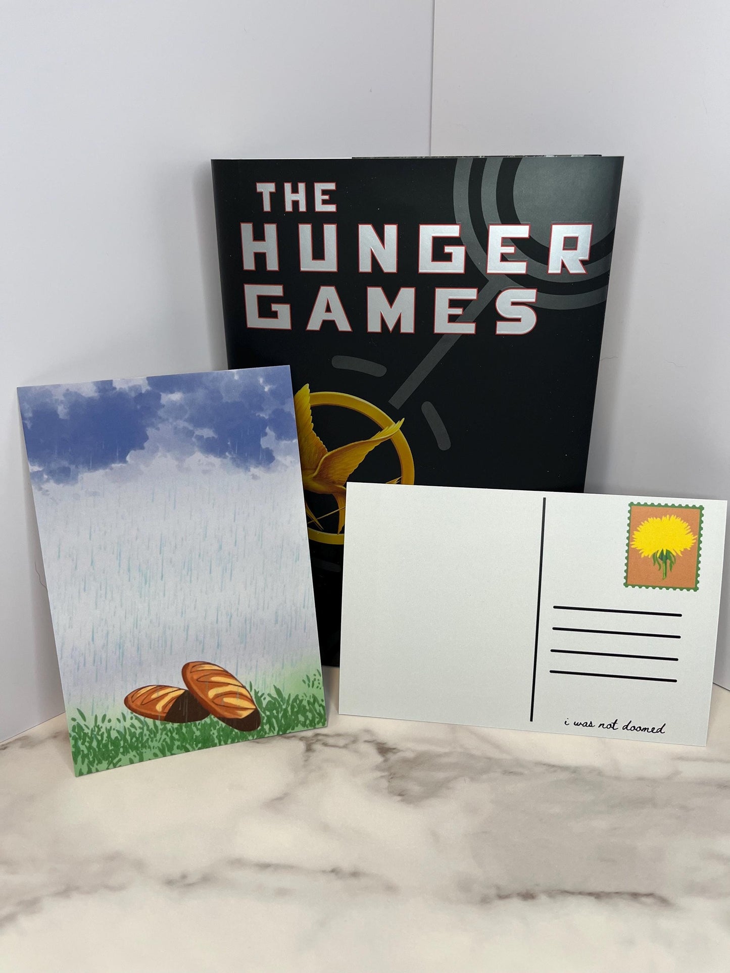 Hunger Games Postcard: The Boy With The Bread, Original Art
