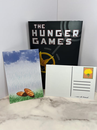 Hunger Games Postcard: The Boy With The Bread, Original Art