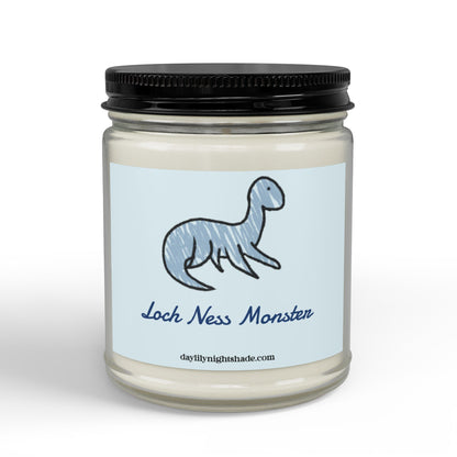 Loch Ness Monster Scented Soy Candle Sea Breeze