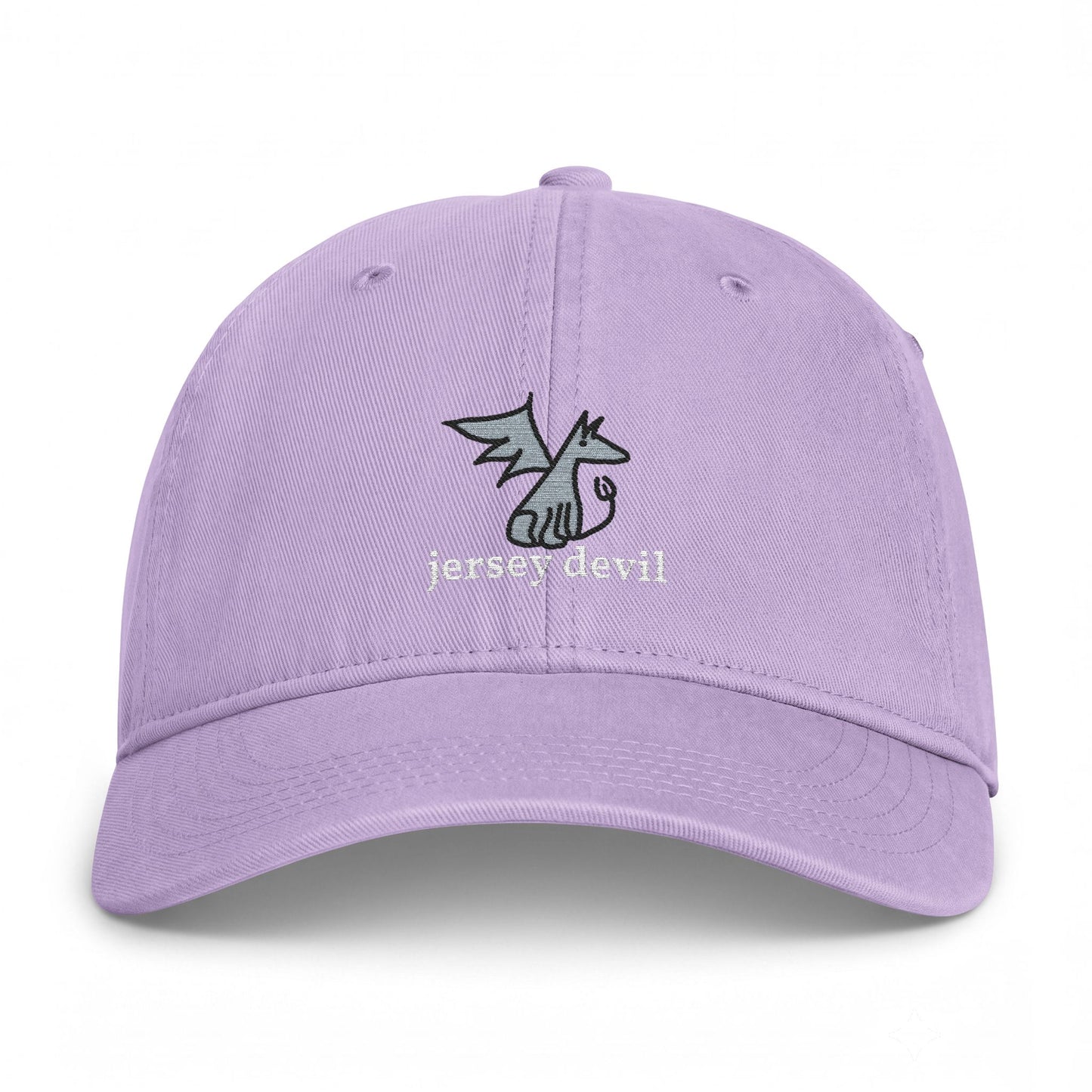 Jersey Devil Doodle Embroidered Baseball Hat