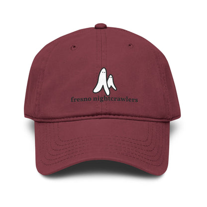 Embroidered Fresno Nightcrawlers Doodle Washed Baseball Cap