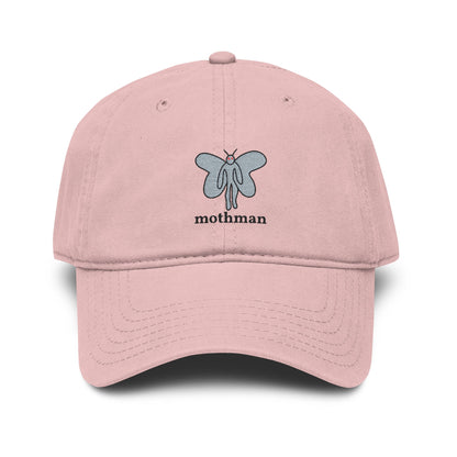 Embroidered Mothman Doodle Baseball Cap
