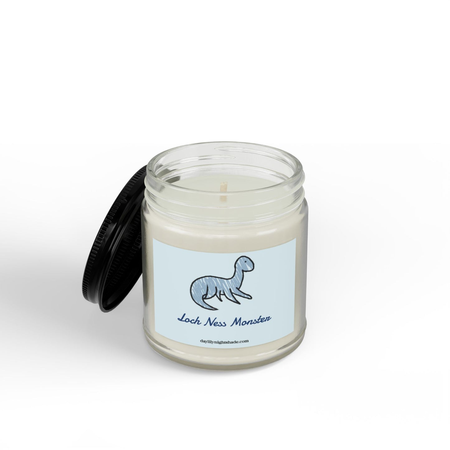 Loch Ness Monster Scented Soy Candle Sea Breeze