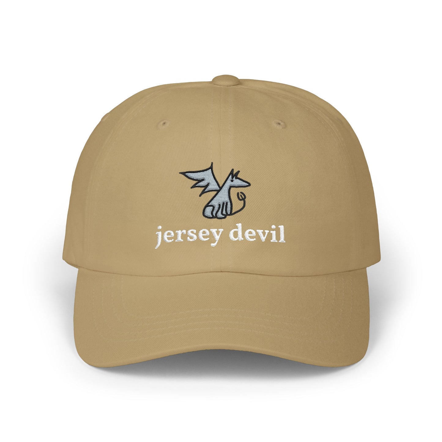 Jersey Devil Doodle Embroidered Dad Hat