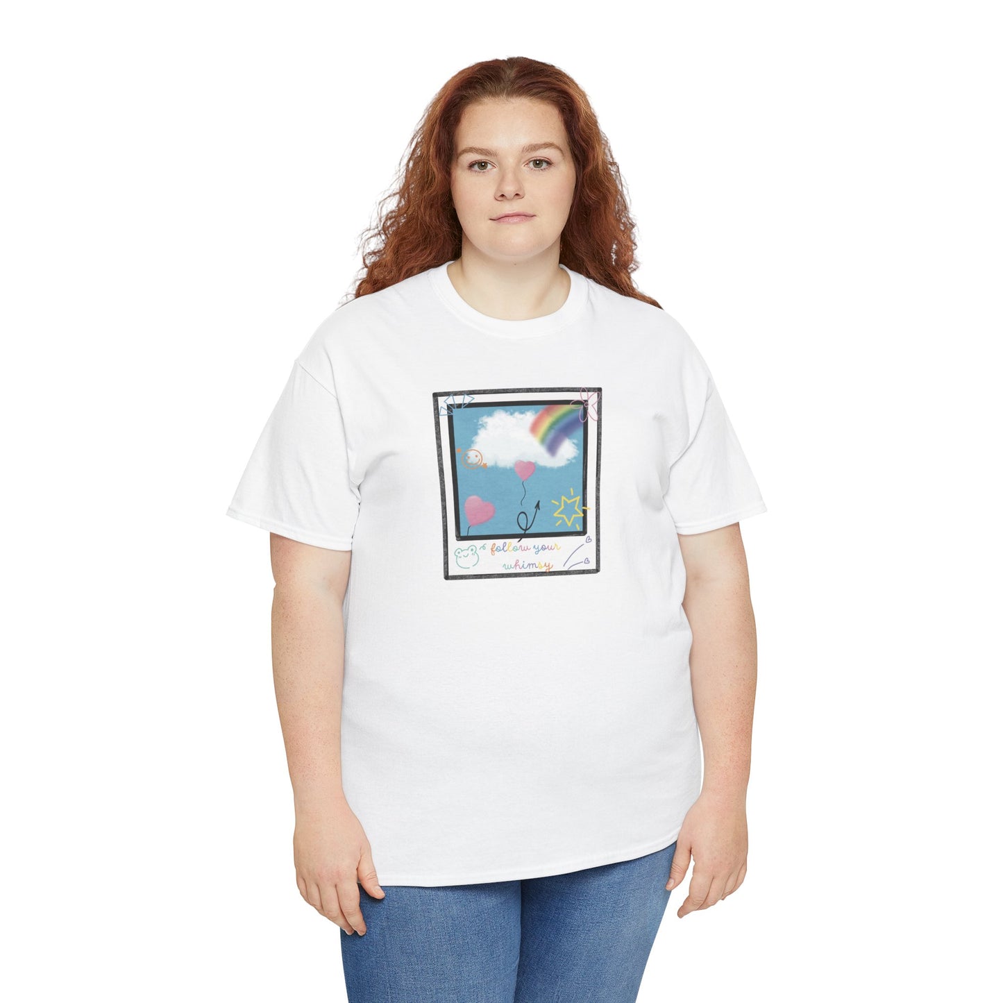 Follow Your Whimsy Doodle Polaroid T Shirt
