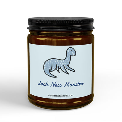Loch Ness Monster Scented Soy Candle Sea Breeze