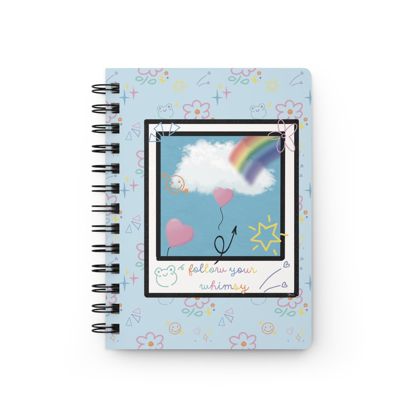 'Follow Your Whimsy' Spiral Notebook