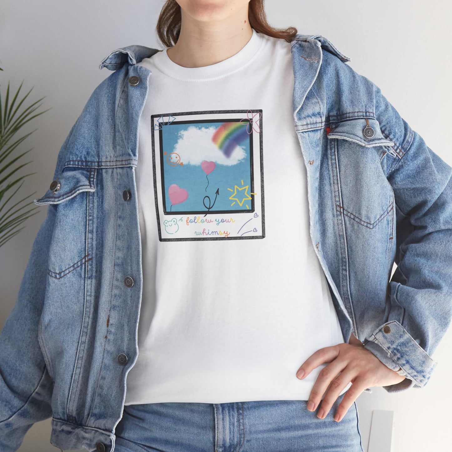 Follow Your Whimsy Doodle Polaroid T Shirt