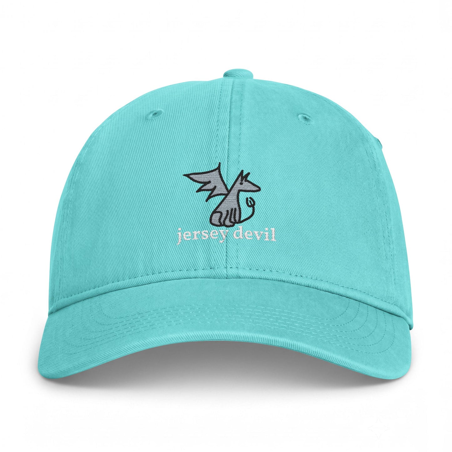 Jersey Devil Doodle Embroidered Baseball Hat