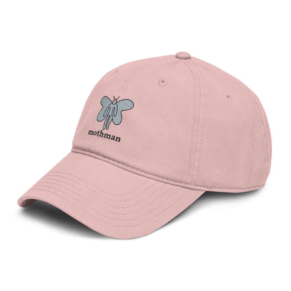 Embroidered Mothman Doodle Baseball Cap