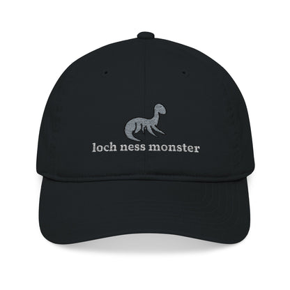Embroidered Loch Ness Monster Nessie Doodle Dad Hat