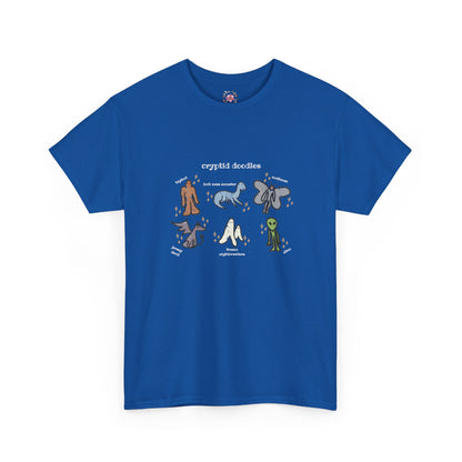 Cryptid Doodles Cotton Tee
