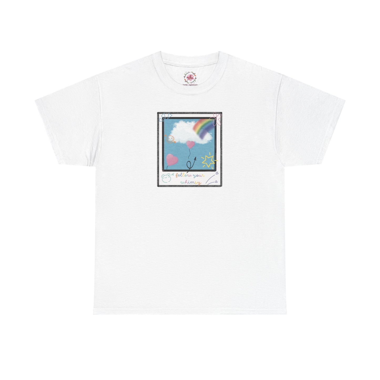 Follow Your Whimsy Doodle Polaroid T Shirt