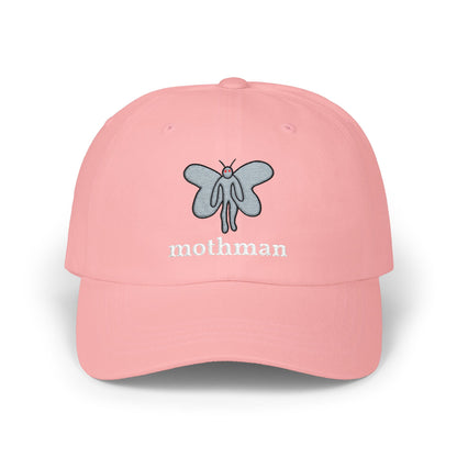Embroidered Mothman Doodle Dad Cap
