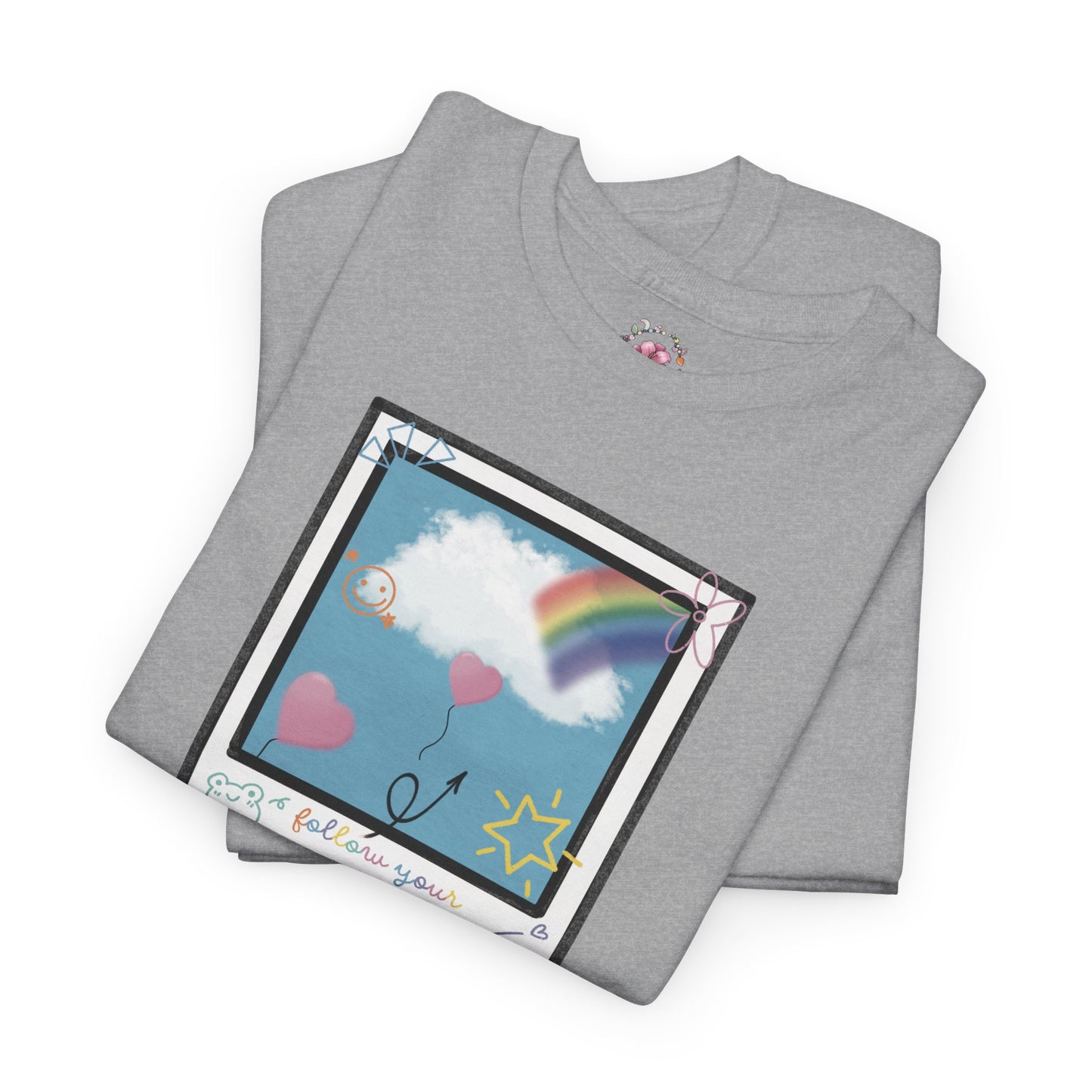 Follow Your Whimsy Doodle Polaroid T Shirt