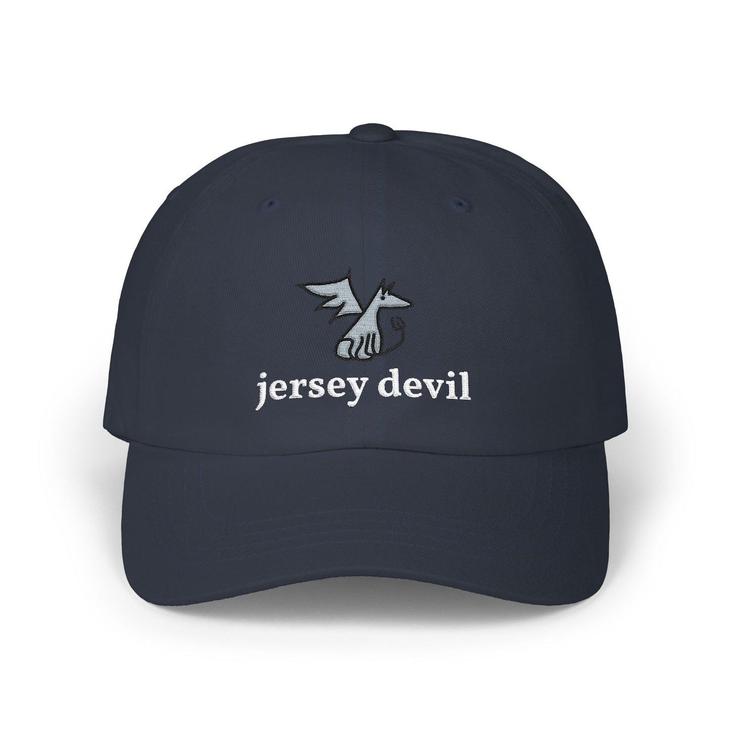 Jersey Devil Doodle Embroidered Dad Hat