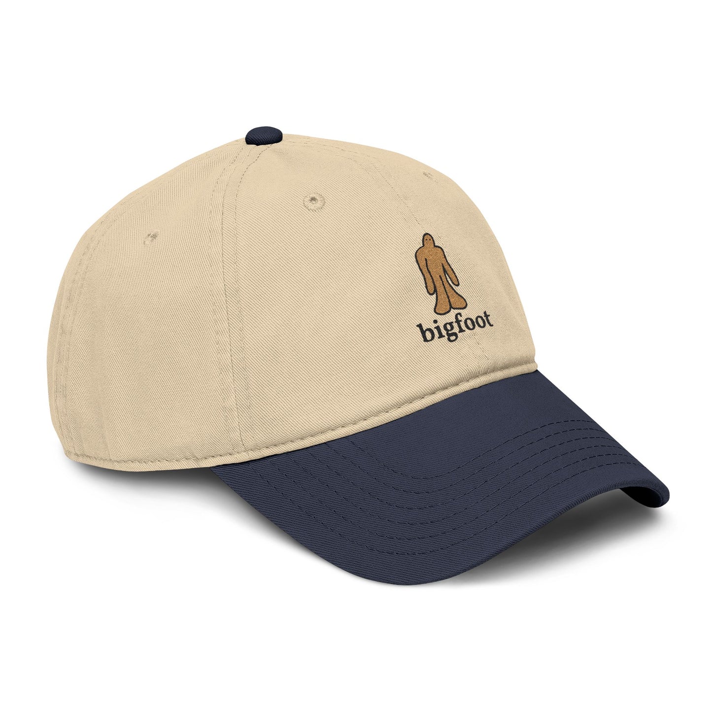 Bigfoot Doodle Embroidered Baseball Cap