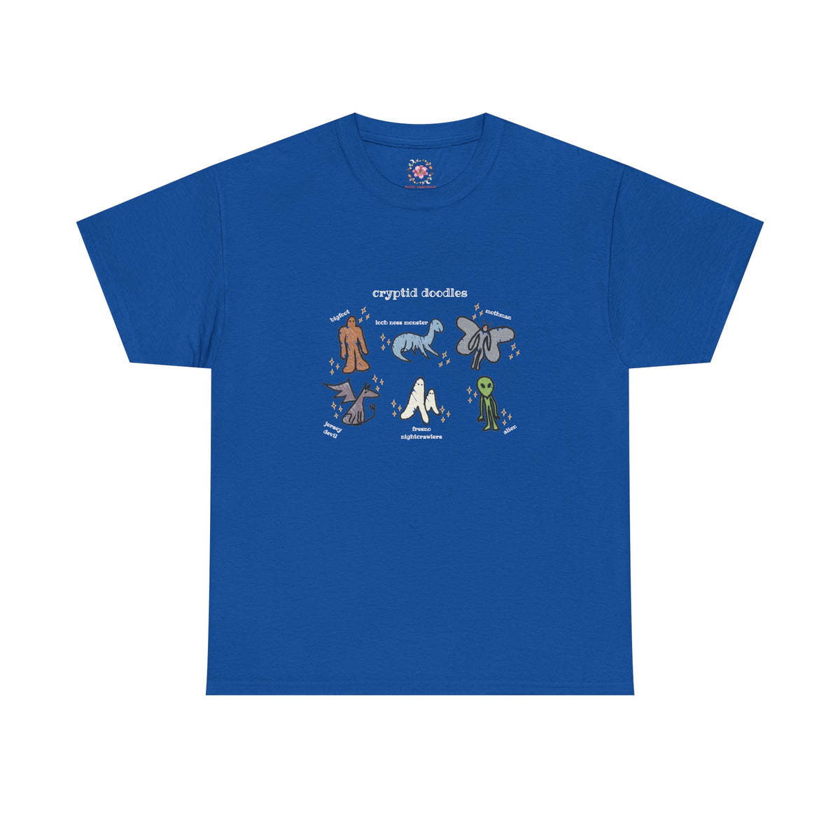 Cryptid Doodles Cotton Tee