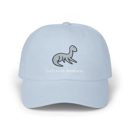 Embroidered Loch Ness Monster Nessie Doodle Dad Hat