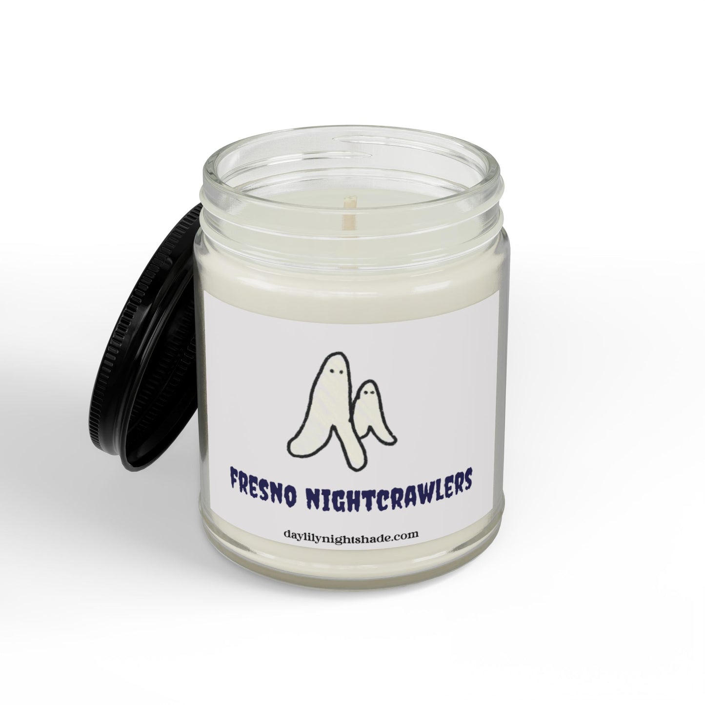 Fresno Nightcrawlers Scented Soy Candle Vanilla Bean