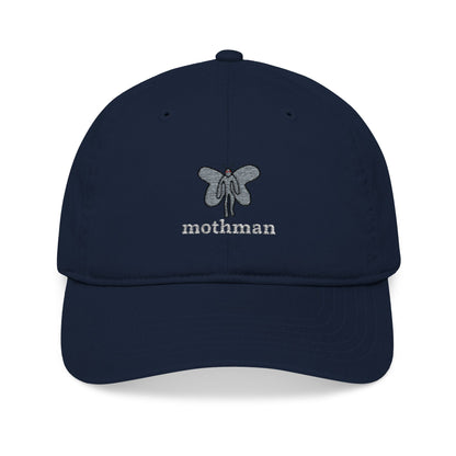 Embroidered Mothman Doodle Dad Hat