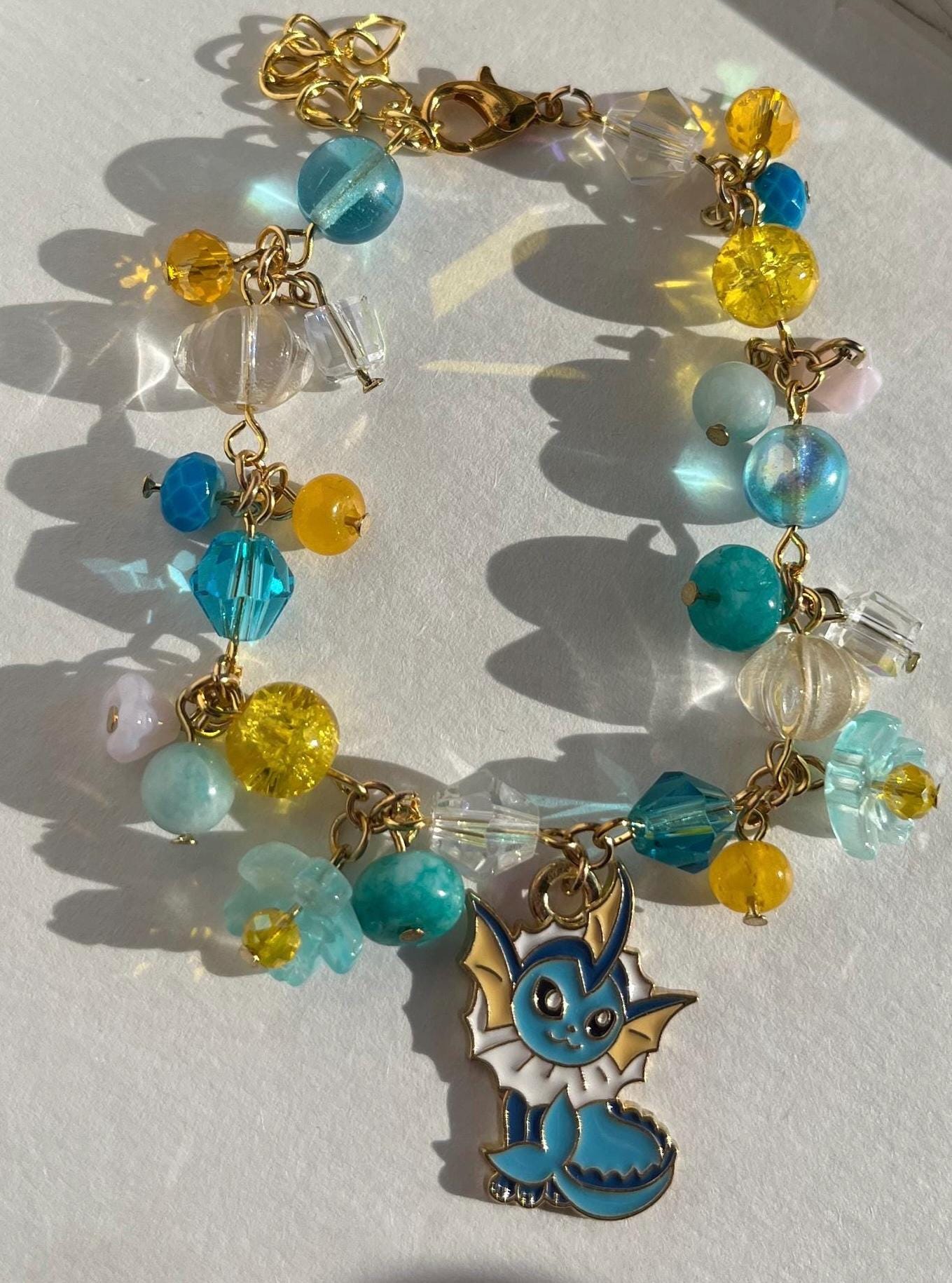 Eeveelutions Eevee Pokémon Inspired Cluster Bracelet