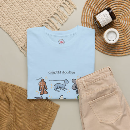 Cryptid Doodles Cotton Tee