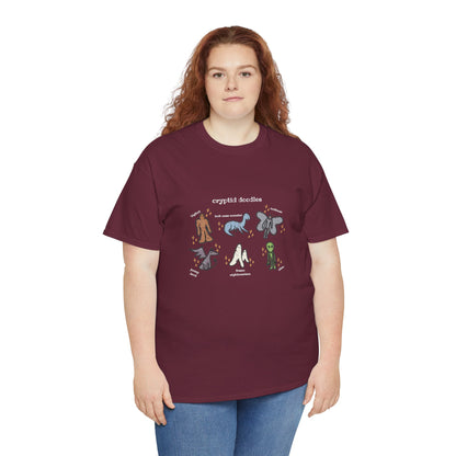 Cryptid Doodles Cotton Tee
