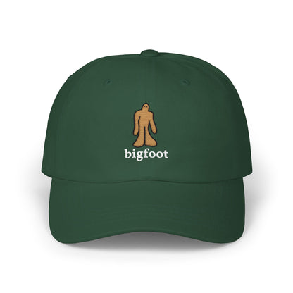 Bigfoot Doodle Embroidered Dad Cap