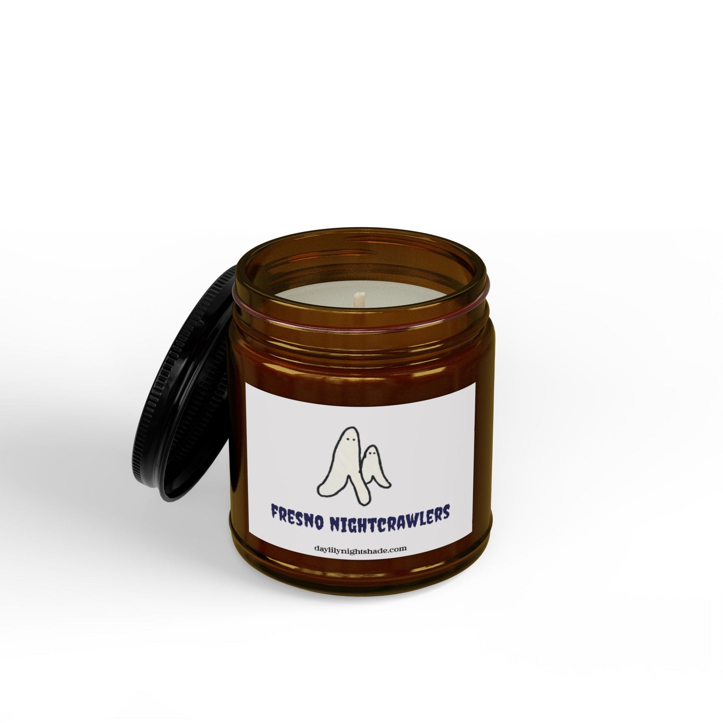 Fresno Nightcrawlers Scented Soy Candle Vanilla Bean