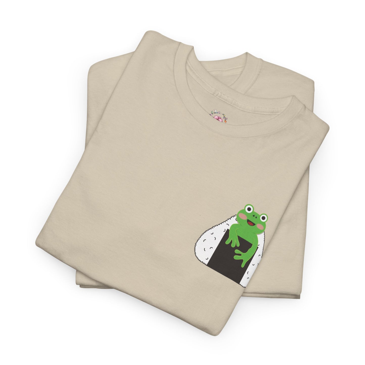 Kawaii Frog Onigiri T-Shirt Unisex Original Artwork