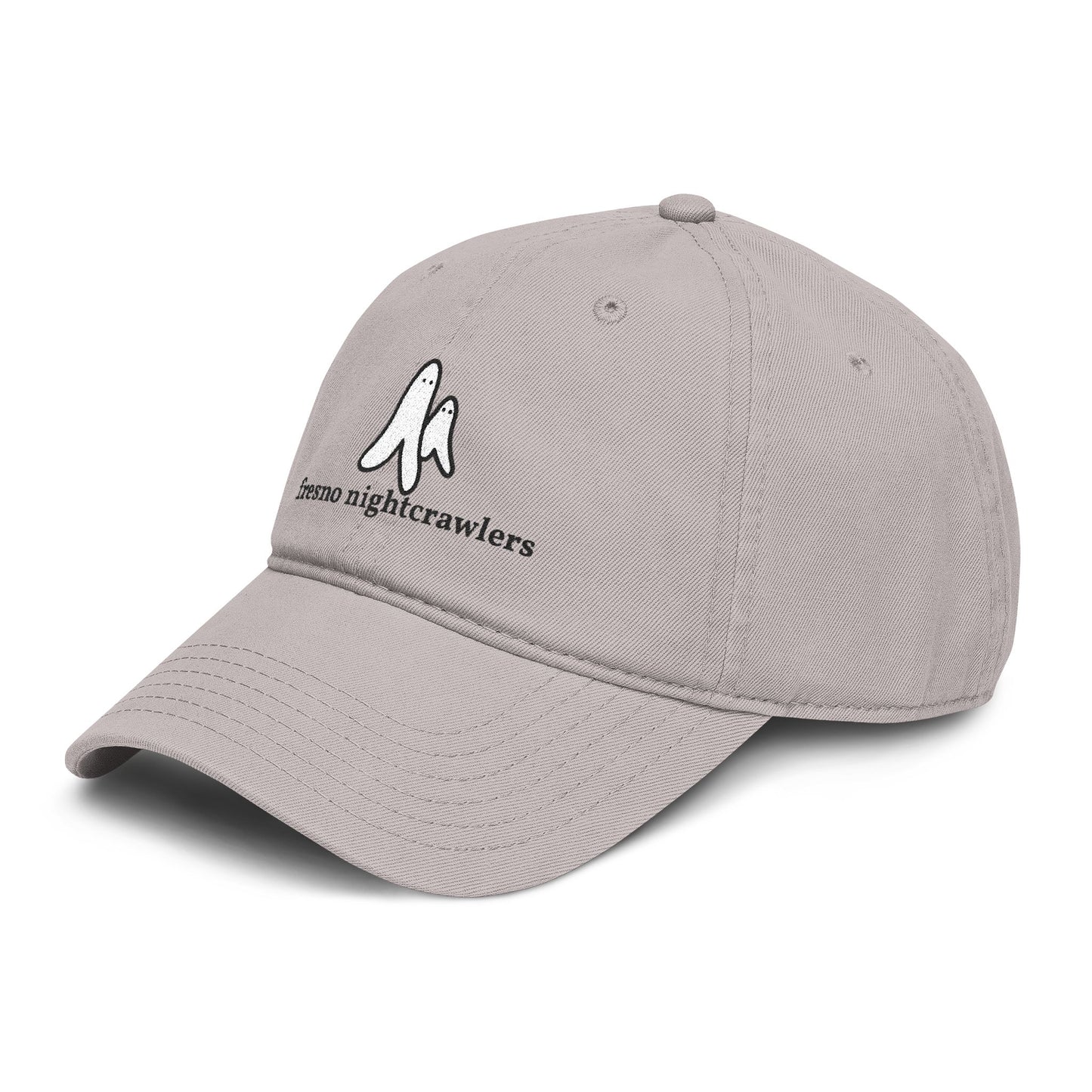 Embroidered Fresno Nightcrawlers Doodle Washed Baseball Cap