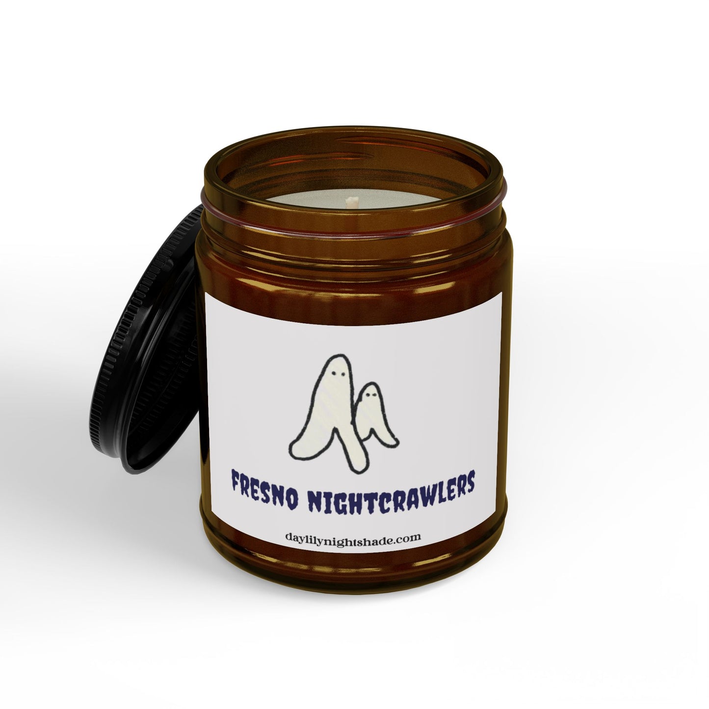 Fresno Nightcrawlers Scented Soy Candle Vanilla Bean