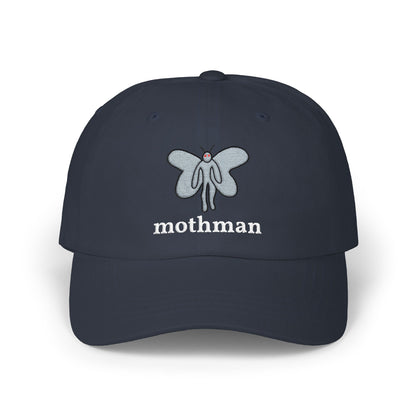 Embroidered Mothman Doodle Dad Cap