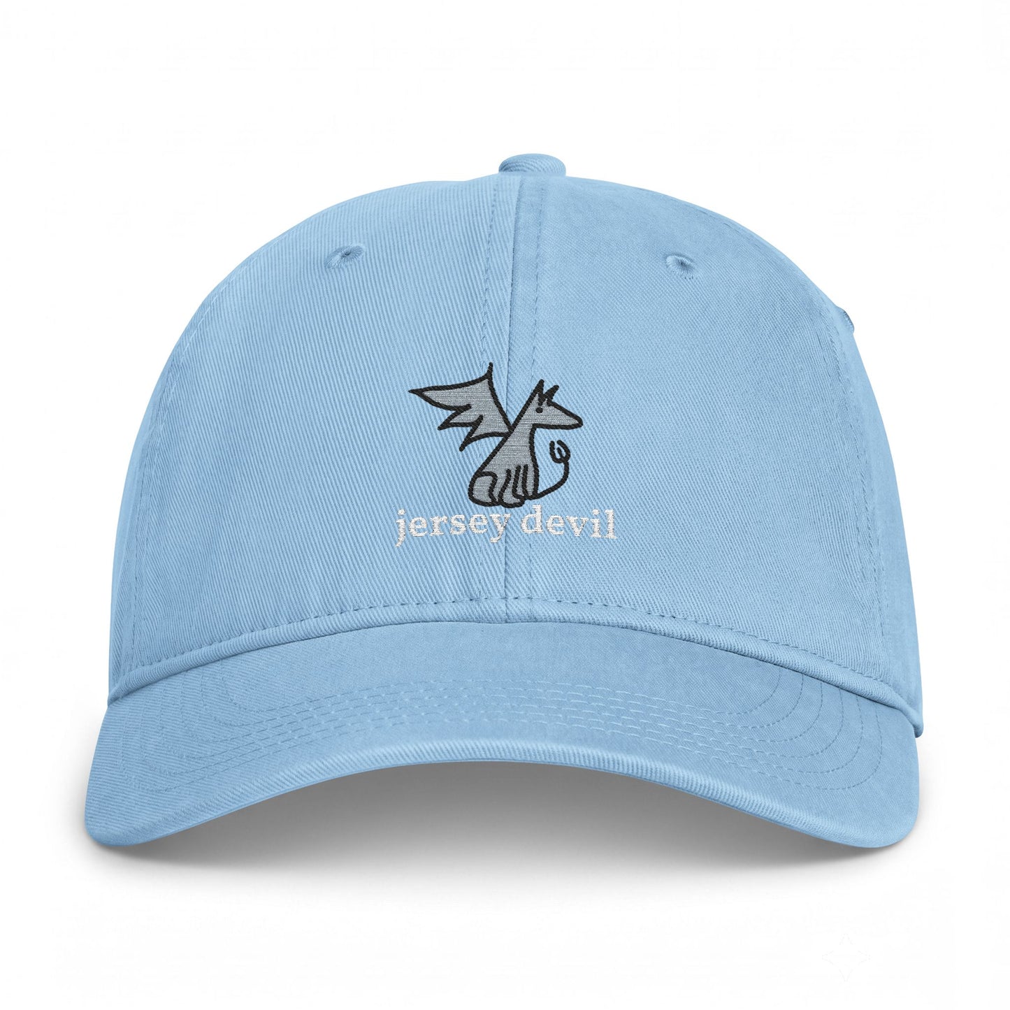 Jersey Devil Doodle Embroidered Baseball Hat