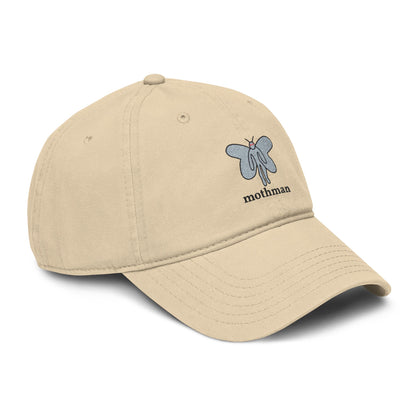 Embroidered Mothman Doodle Baseball Cap