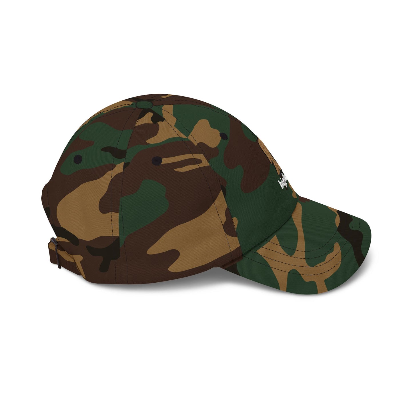 Bigfoot Doodle Embroidered Dad Cap