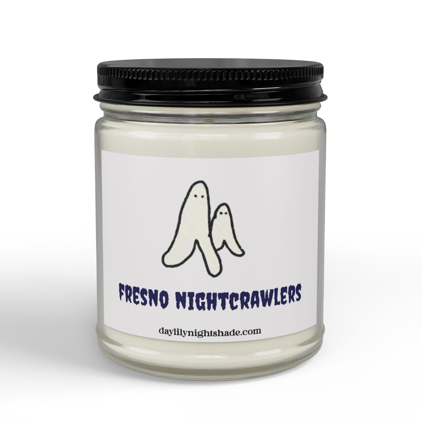 Fresno Nightcrawlers Scented Soy Candle Vanilla Bean