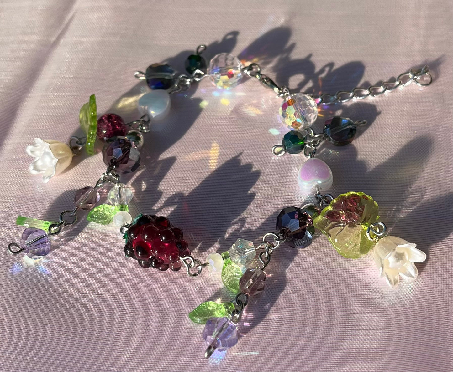 Blackberry Cluster Bracelet