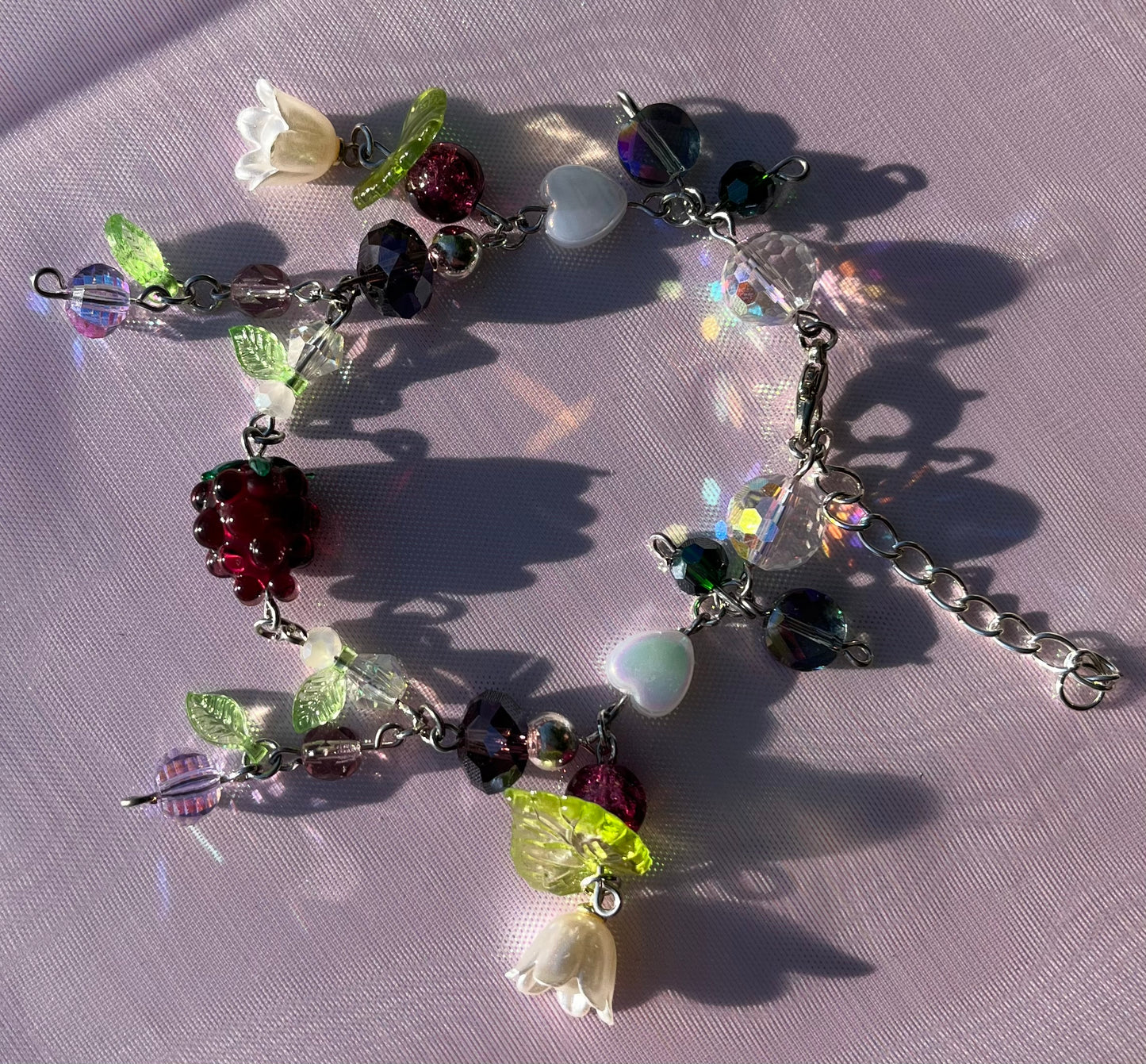 Blackberry Cluster Bracelet