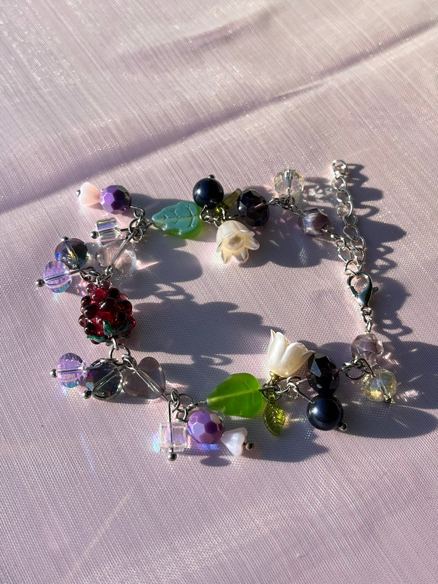 Blackberry Cluster Bracelet