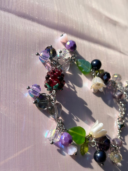 Blackberry Cluster Bracelet