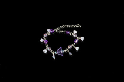Lilac Daydream Cluster Bracelet