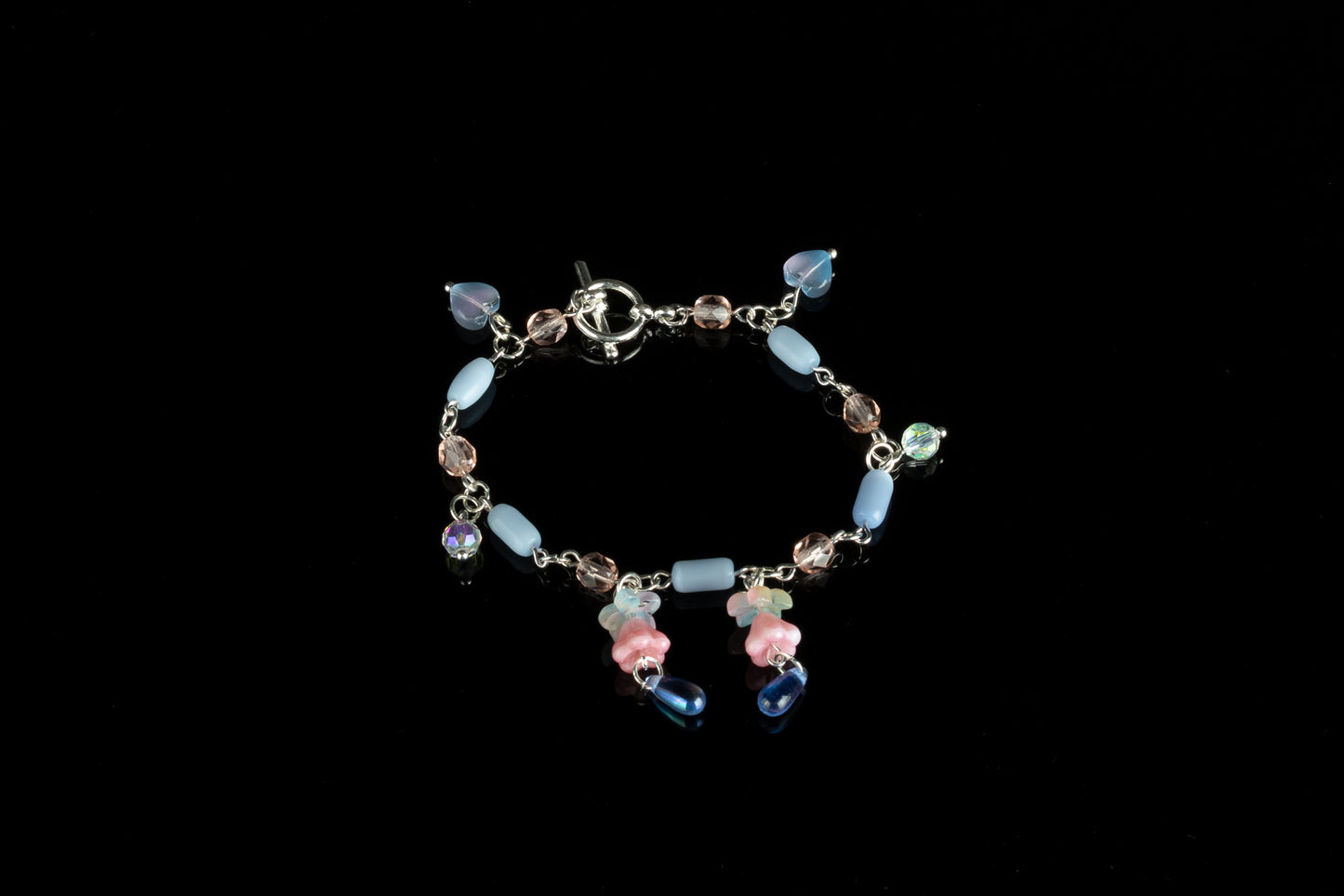 Fairy Floss Cluster Bracelet