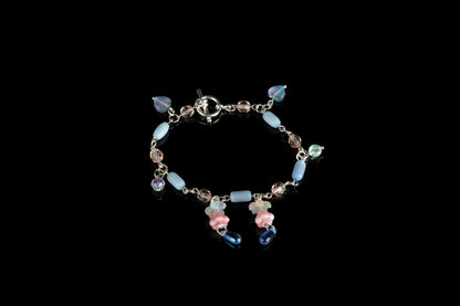 Fairy Floss Cluster Bracelet
