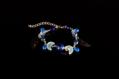 Midnight Serenity Cluster Bracelet