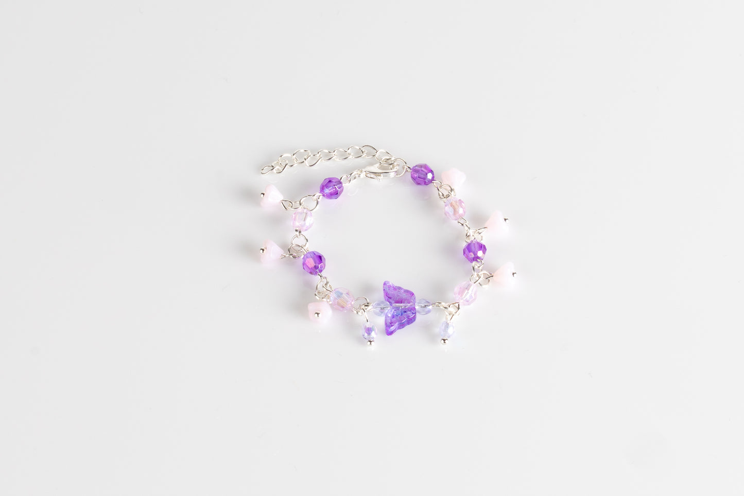 Lilac Daydream Cluster Bracelet